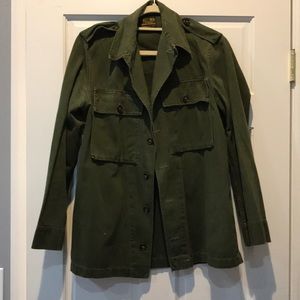 BRANDY MELVILLE MILITARY VINTAGE JACKET